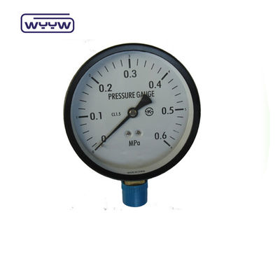 品質  High Accuracy Precision Test Pressure Gauge Manometer bottom Mount 工場