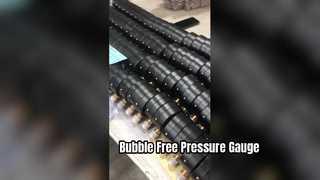 100mm 黒鉄ケース工業用圧力計 |バルク工場生産