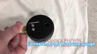 ラジアル圧力計。超高圧に適したヘリカルブルドン形