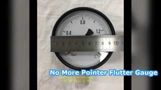 4" 100mm 0~1.6MPa 炭素鋼エコノミー圧力計