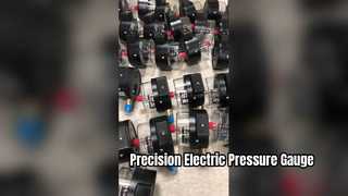 4" 100mm 0-1.6MPaの電気接触圧力計です。