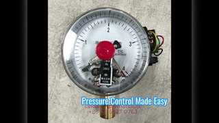 4" 100mm電気接触圧力計