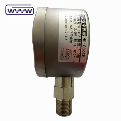 全ステンレス鋼 1000 Psi 圧力計 80mm バッテリー 精密 デジタル マノメーター 計