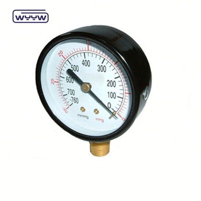 0〜100 Mbar デジタル真空圧力計 油水圧力計