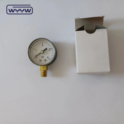 CE標準 40MM プラスチック 0-4Bar 1/8&quot;BSP AIR マノメーター 天然ガス圧力計