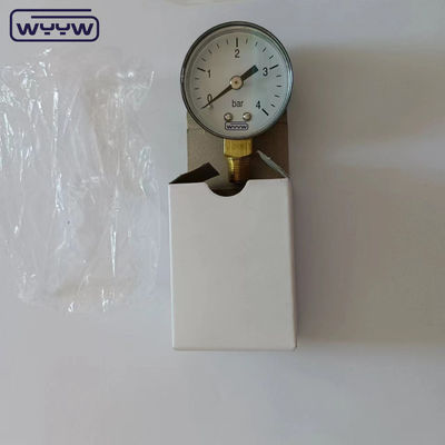 プラスチック製の圧縮ガス圧力計40mm