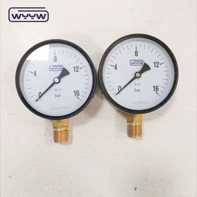 メーカー卸売 100mm 1/2&quot;bsp底 0-16bar kl1.6 安い気圧計