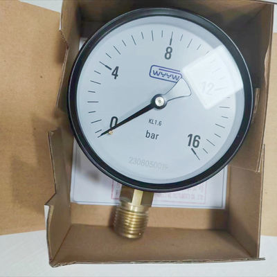 メーカー卸売 100mm 1/2&quot;bsp底 0-16bar kl1.6 安い気圧計