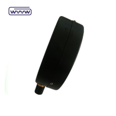 150mm 6&quot;精密圧力計 下部接続 黒鋼