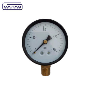 スイミングプールフィルターの圧力計 2&quot;ダイヤル,0-60 Psi,底部マウント 1/4&quot;パイプスレッド