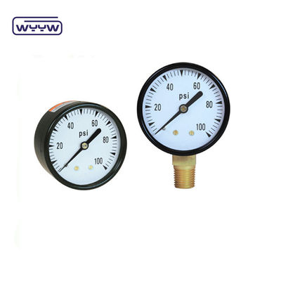スイミングプールフィルターの圧力計 2&quot;ダイヤル,0-60 Psi,底部マウント 1/4&quot;パイプスレッド