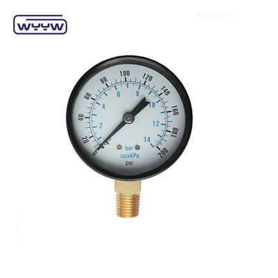 60mm 一般的な自然空気のCO2圧力計
