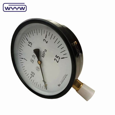 6&quot; 150mm 正確さ 1.0% 高精度マノメーター圧力計
