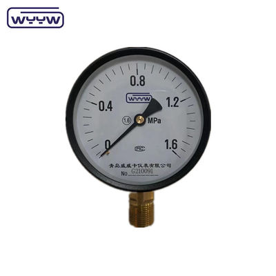価格 WYYW 工場 1MPa 1.6MPa 100mm 圧力計 M20X1.5 G1/2&quot; 水圧計