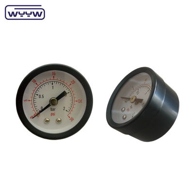 1.5&quot;天然ガス圧力計 40mm 後部入力
