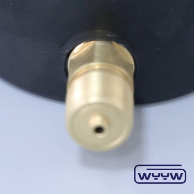 100mm 水 一般的な商業用圧力計 マノメーター 底部マウント