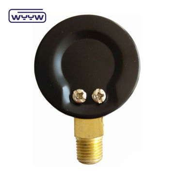 高品質で競争力のある価格 CE EN837-1 水空気 1psi (0 - 600 Psi) Npt 1/4 オイル水圧計