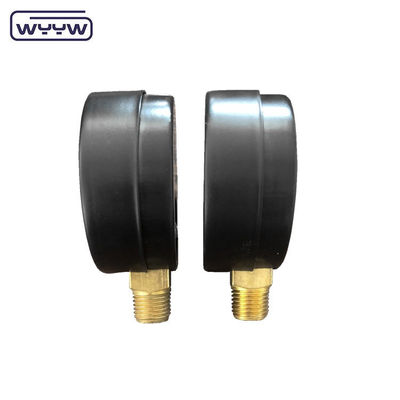高品質で競争力のある価格 CE EN837-1 水空気 1psi (0 - 600 Psi) Npt 1/4 オイル水圧計