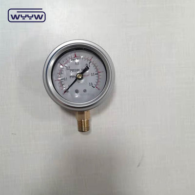 2.5&quot;液体で満たされた圧力計 EN837-1 射線圧力計