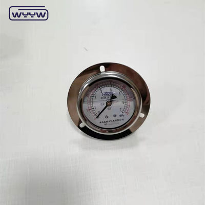 CE承認 63mm EN837-1 グリセリン油で満たされたバーPSI プレッシャーメーター
