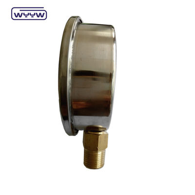 水力液体グリセリン詰めバー 100mm 底 3/8&quot;BSP 1/2&quot;G 圧力計 EN837-1