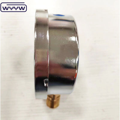 新品 ナイフ 塩化ケース 1/2&quot;bsp ラジアル入口バー psi 4&quot;グリセリンで満たされた圧力計マノメーター