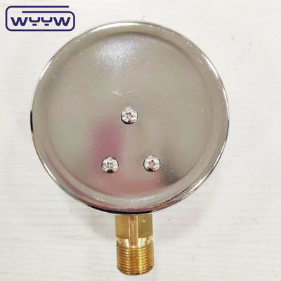 新品 ナイフ 塩化ケース 1/2&quot;bsp ラジアル入口バー psi 4&quot;グリセリンで満たされた圧力計マノメーター