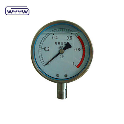 1/8&quot;NPT 下部接続圧力計 1.5&quot;40mm オイル圧力試験計