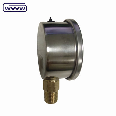 バック接続 圧力計 マノメーター 衝撃耐性 60mm