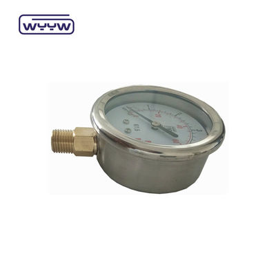 63mm 0-10bar 150 Psi 圧力計マノメーター 掘削機用