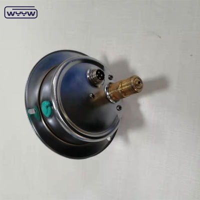 0-1MPa電気接触圧力計 シリコンオイルで満たされたフレンズ付き圧力計