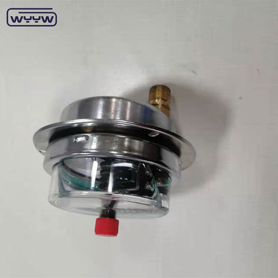 0-1MPa電気接触圧力計 シリコンオイルで満たされたフレンズ付き圧力計