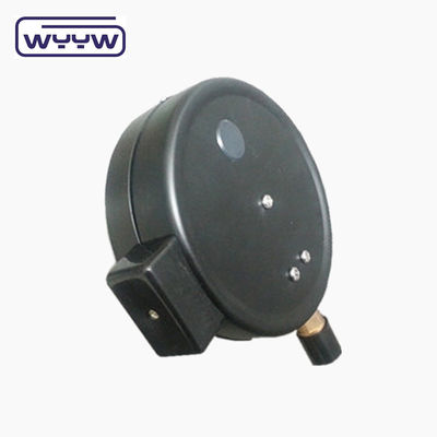 標準電気接触圧力計 60mm 黒鋼/不鋼鋼材料