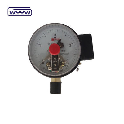 6&quot; 150mm 圧力計 電気接触付き 黒い鋼材