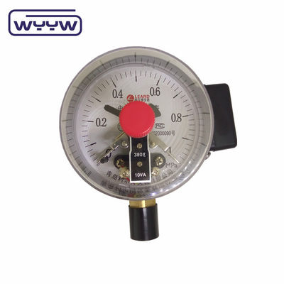 NO+NO 黒鋼ケース 1.6MPa 100mm 380V 電動接触マノメーター AC圧力計