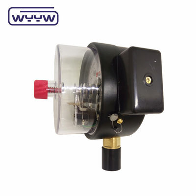 NO+NO 黒鋼ケース 1.6MPa 100mm 380V 電動接触マノメーター AC圧力計