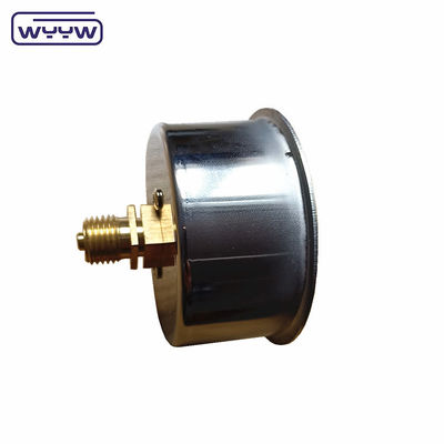 63mm mmh2o 軸 Mbar SS304ケース付き 圧力計マノメーター