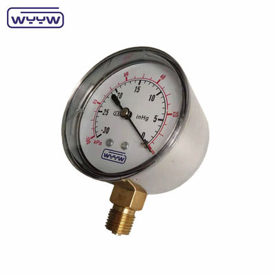 低気圧計 ss 63mm inH2O wc mbar バロープ圧力計