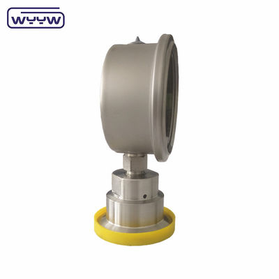 SS316 シリコン衛生用圧力計 100mm 1.6% 正確さ