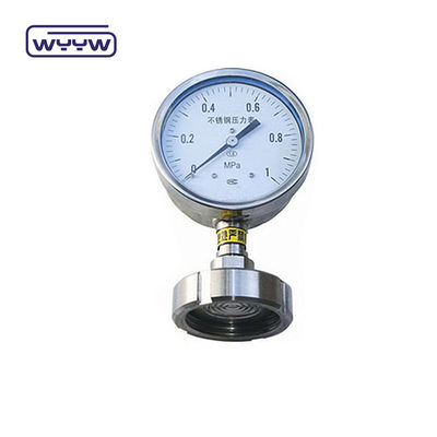 60mm 弁圧計 SS316 産業用圧力計