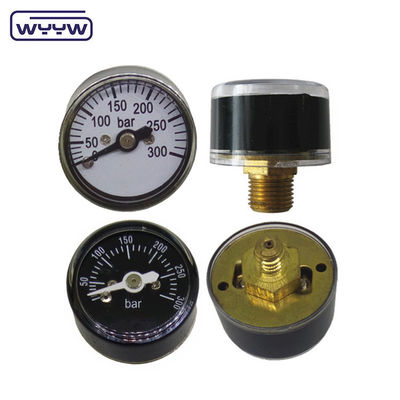 高品質 1インチ 5000 6000 PSI バック接続 ペイントボールレギュレーターの高圧計