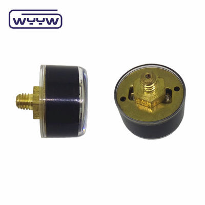 1 &quot; 25mm バー ミニ圧力計 プラスチックカバー付きバックマウント