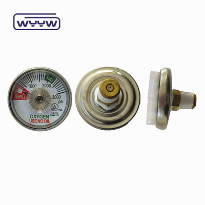 38mmの酸素を使用する 石油なしの Psi 医療圧力マノメーター