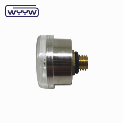 30mm 1/8&quot; Bsp ミニ圧力計 4500 Psi クロム付銅材