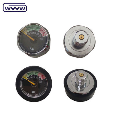 アマゾン ホットセール 20mm 黒 ミニ デジタル 圧力計 4000psi 6000psi 1/8NPT マイクロ 圧力計 ペイントボール PCP 空気