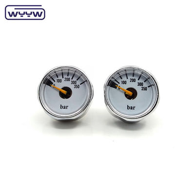 OEM 中国価格 28mm直径 1/8 "bspp ボードン管マノメーター PCPペイントボール 銅圧計 315バー
