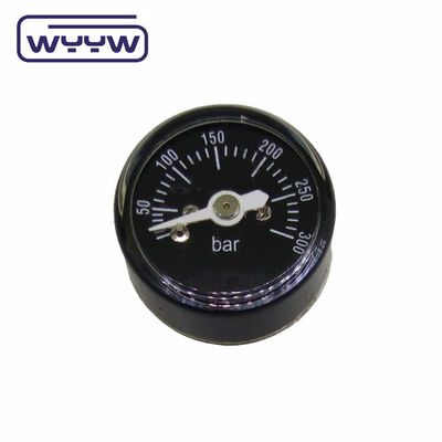 1 &quot; 25mm 300 Bar マイクロ圧力計 マノメーター 後ろのマウント