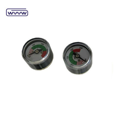1インチ 25mm 小型気圧計 4% 精密ステンレスケース
