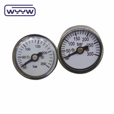 1インチ 25mm 小型気圧計 4% 精密ステンレスケース