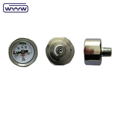 小型気圧計 マノメーター 23mm 22mm ヘクサゴン ミニ気圧計
